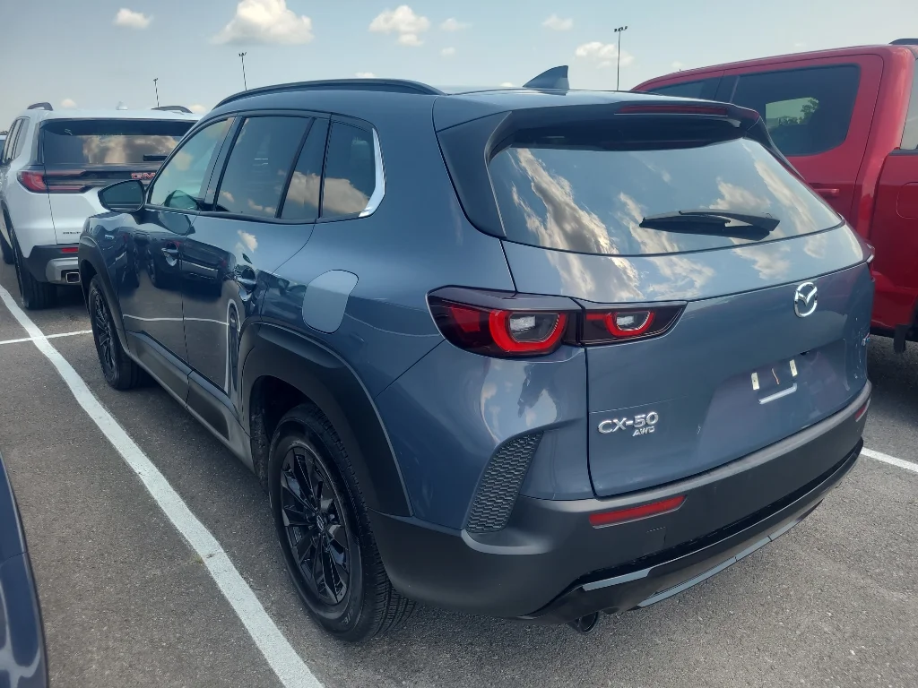 Used 2025 Ingot Blue Metallic Mazda Premium Package image 2