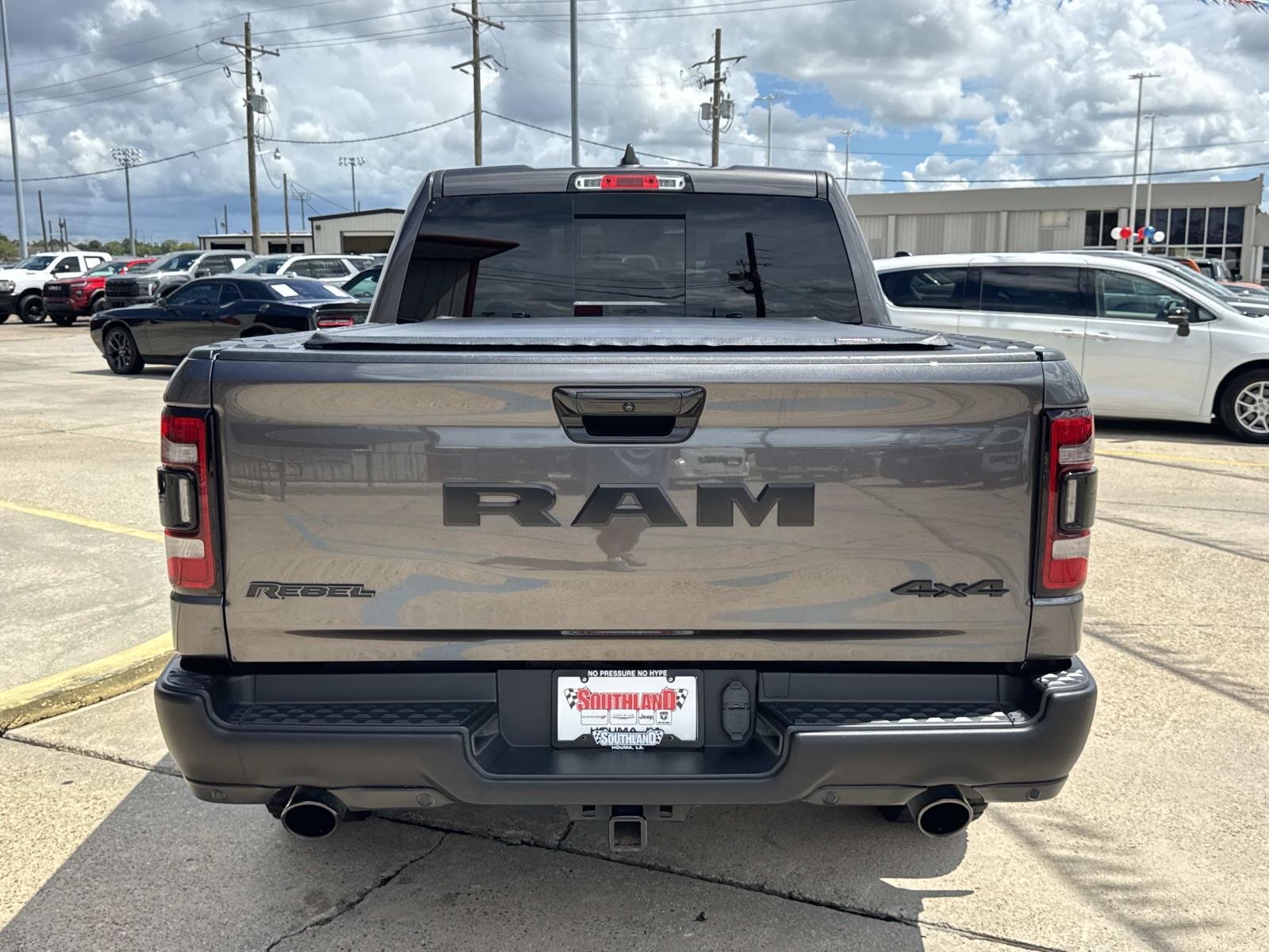 Used 2024 Granite Crystal Metallic Clearcoat Ram Rebel image 6