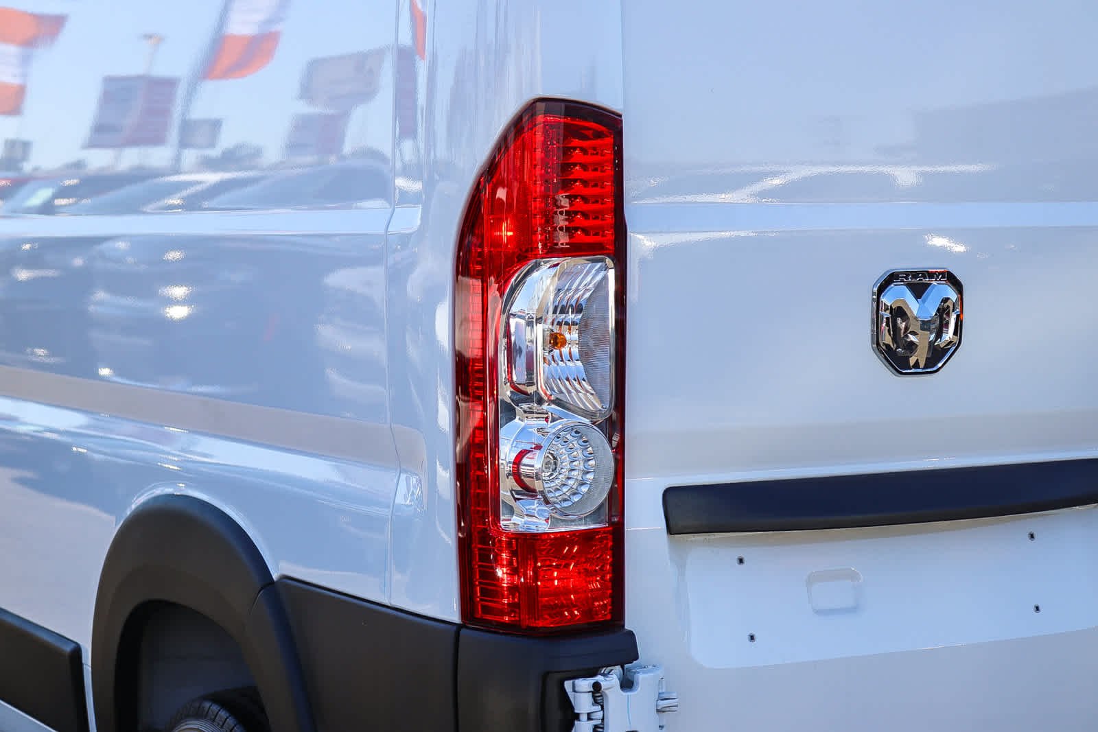 New 2027 Bright White Clearcoat RAM SLT image 7