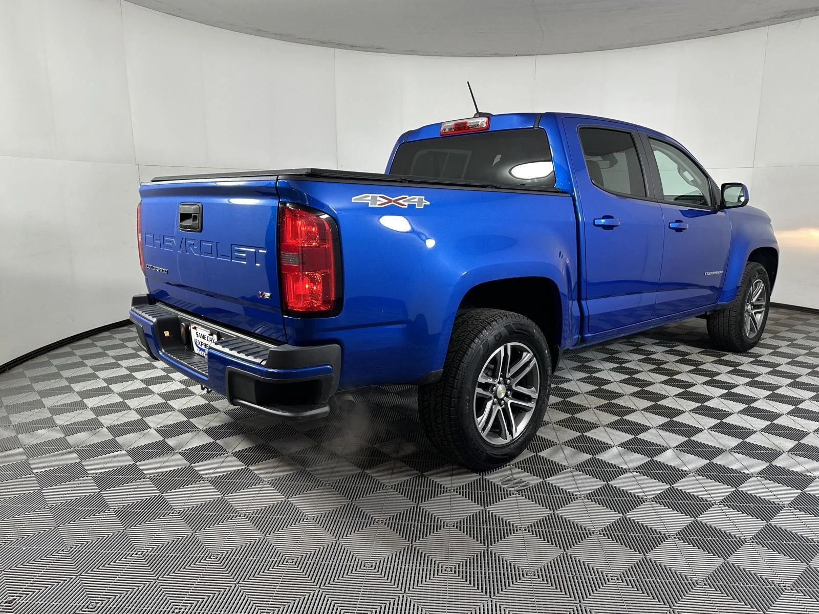 Used 2021 Bright Blue Metallic Chevrolet 4WD Work Truck image 14