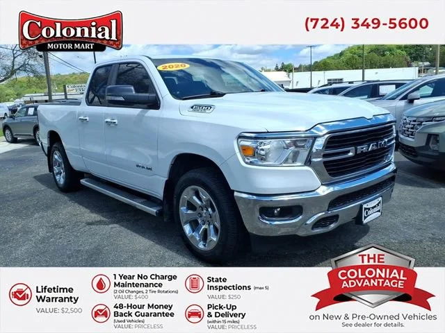 2020 RAM 1500 Big Horn/Lone Star 4x4 Quad Cab 6'4's photo