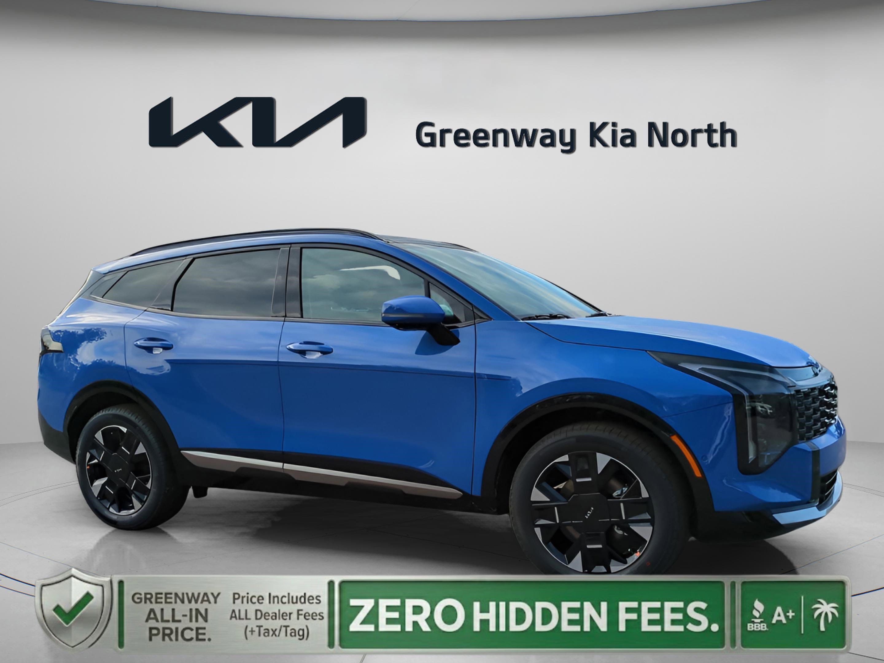 New 2026 Nebular Blue Kia SX Prestige image 1