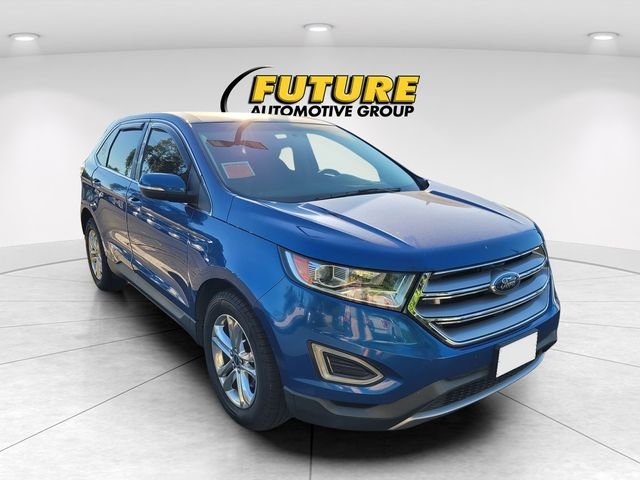 Used 2018 Blue Ford SEL image 1