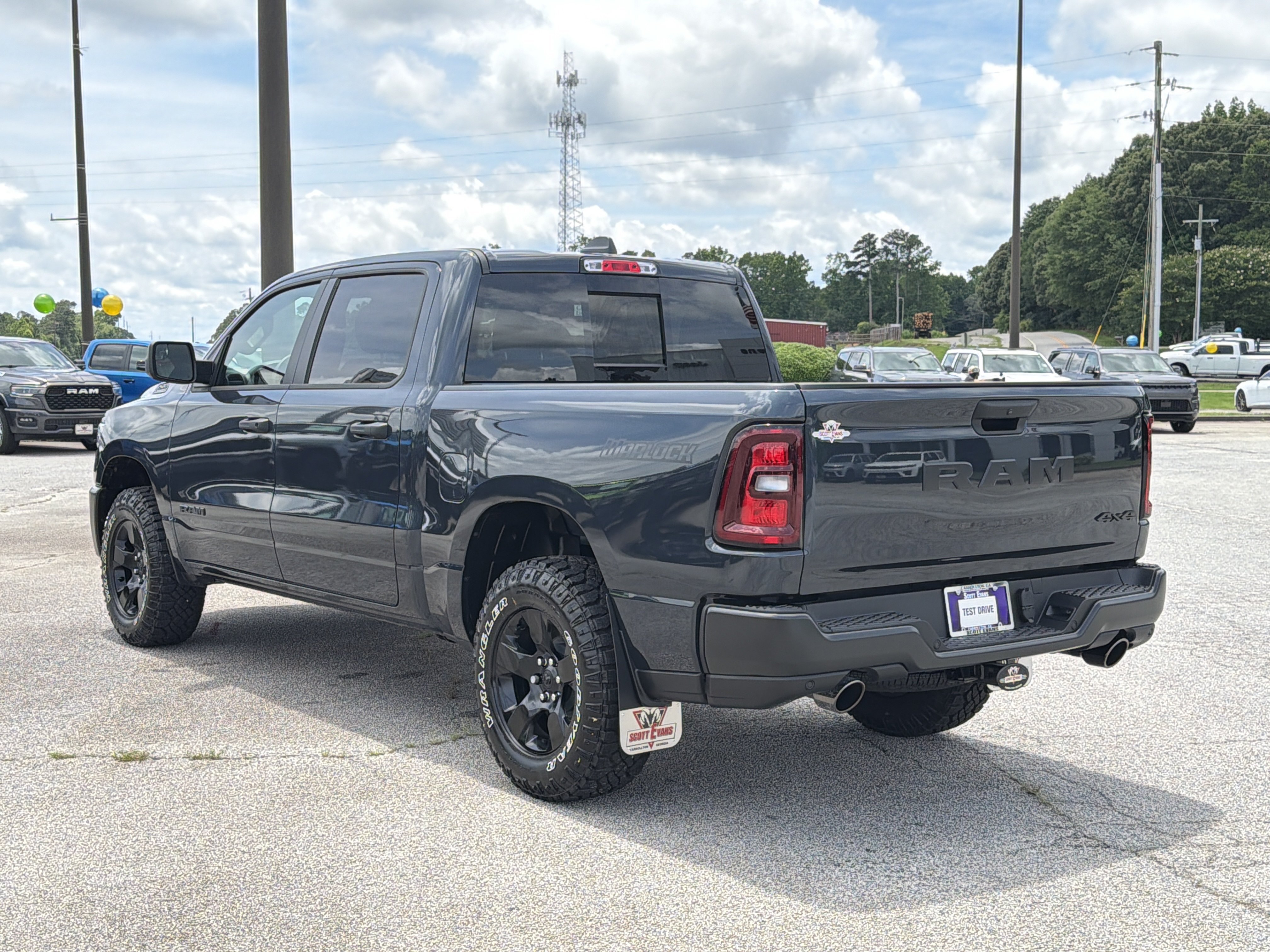 New 2026 Forged Blue Metallic Exterior Paint RAM Warlock image 6