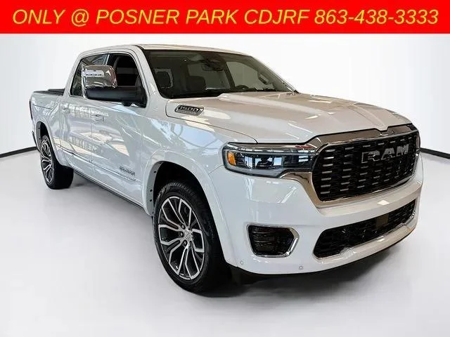 New 2026 Bright White Clear-Coat Exterior Paint RAM Tungsten image 3