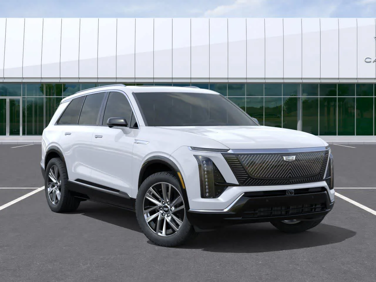 New 2027 Vibrant White Tricoat Cadillac Luxury image 7