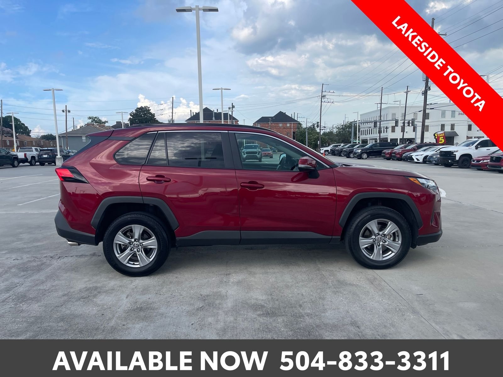 Certified Used 2025 Red Toyota XLE image 7
