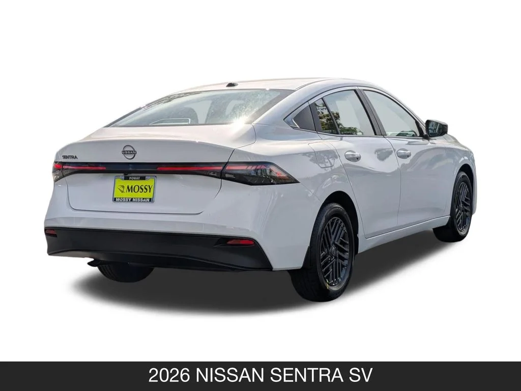 New 2026 White Nissan SV image 8
