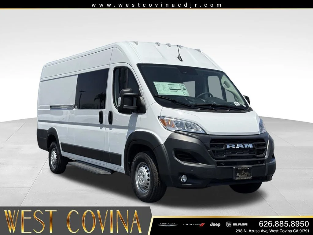 New 2026 Bright White Clear-Coat Exterior Paint RAM High Roof image 4
