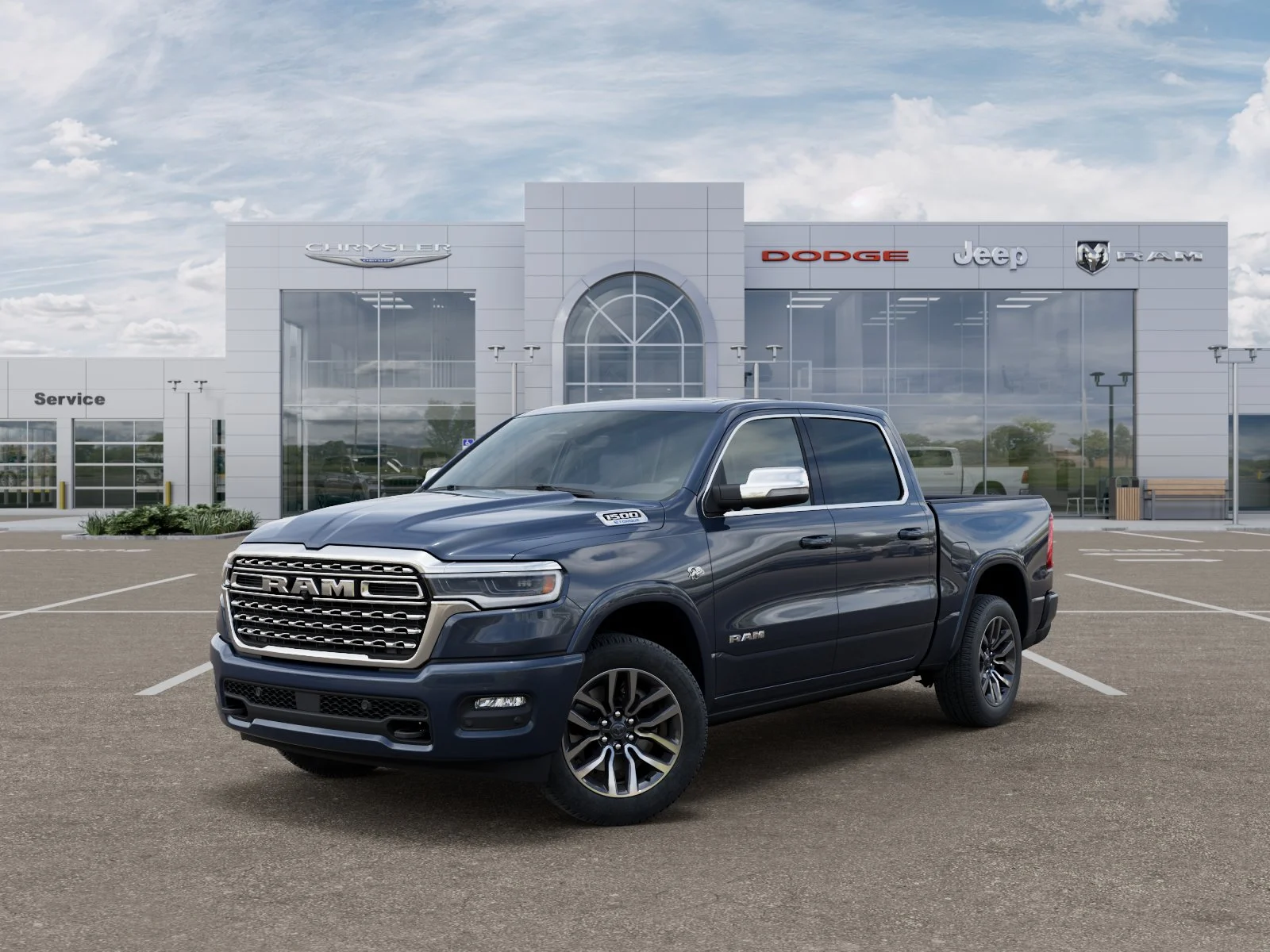 New 2026 Forged Blue Metallic Exterior Paint RAM Limited image 27