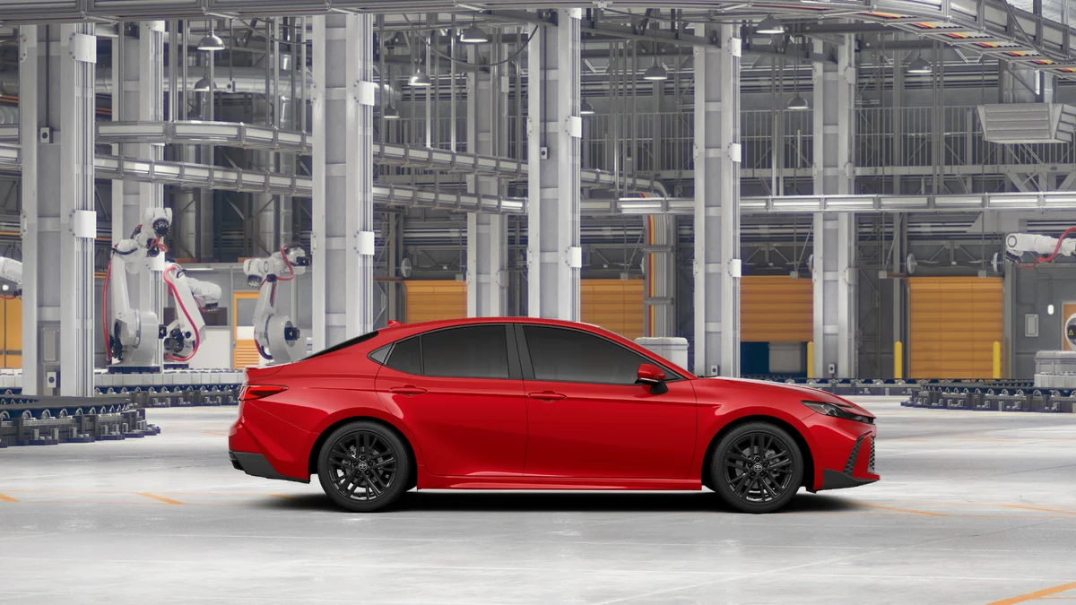 New 2027 Supersonic Red Toyota SE image 12