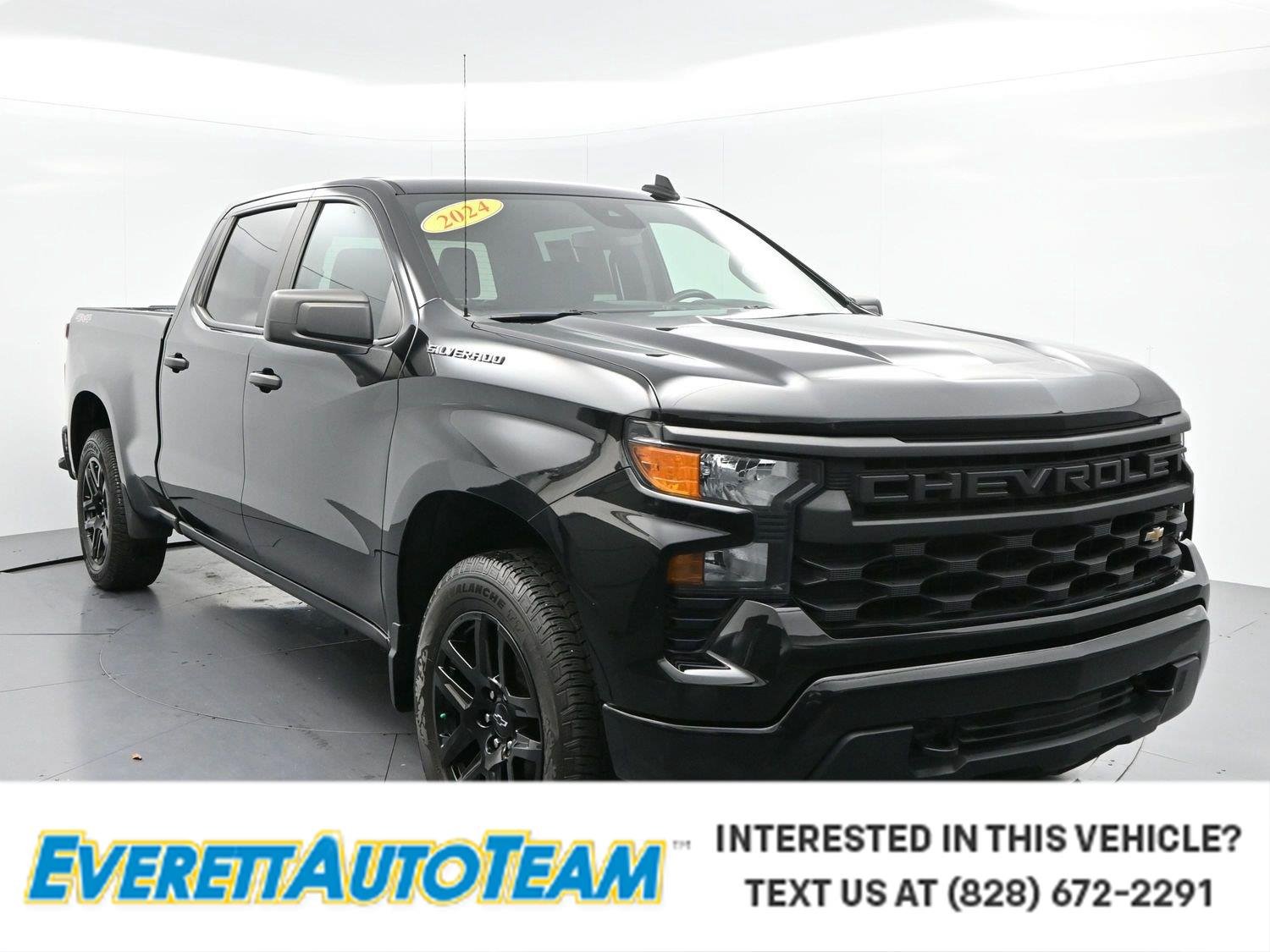 Used 2024 Black Chevrolet Custom image 1