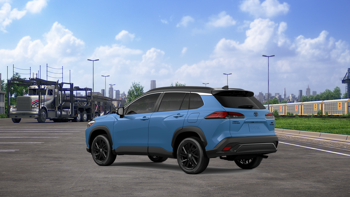 New 2026 Cavalry Blue Toyota Hybrid XSE image 6
