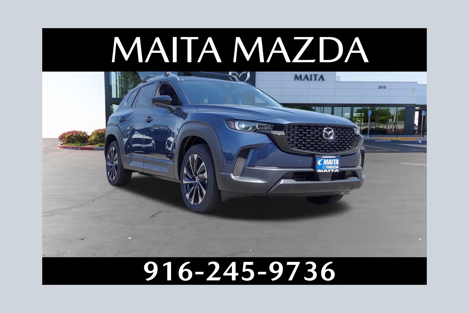 New 2026 Ingot Blue Metallic Mazda Premium Plus image 1