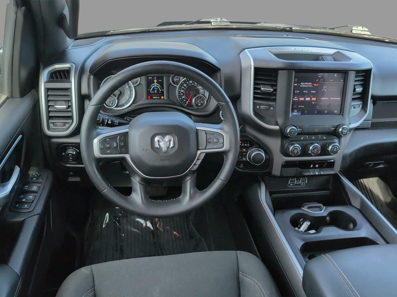 Used 2023 Diamond Black Crystal Pearlcoat Ram Big Horn image 32