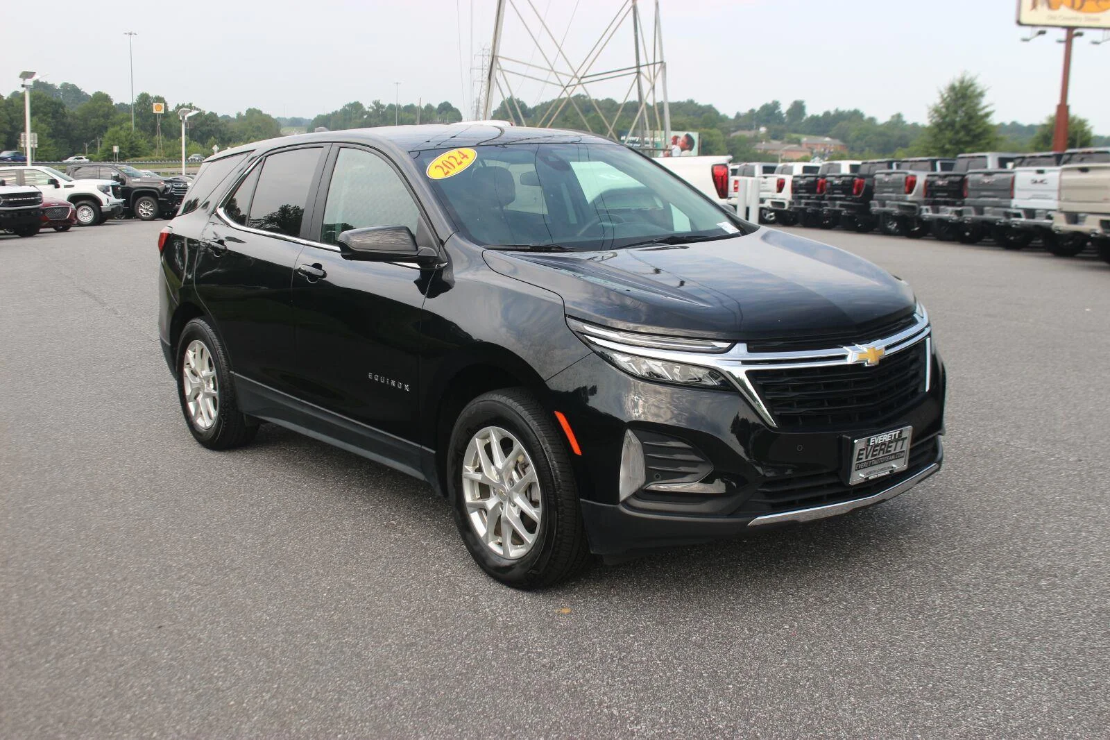 Used 2024 Mosaic Black Metallic Chevrolet LT image 2