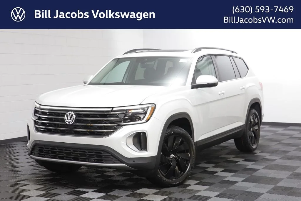 New 2026 Opal White Volkswagen SE w/Technology image 1