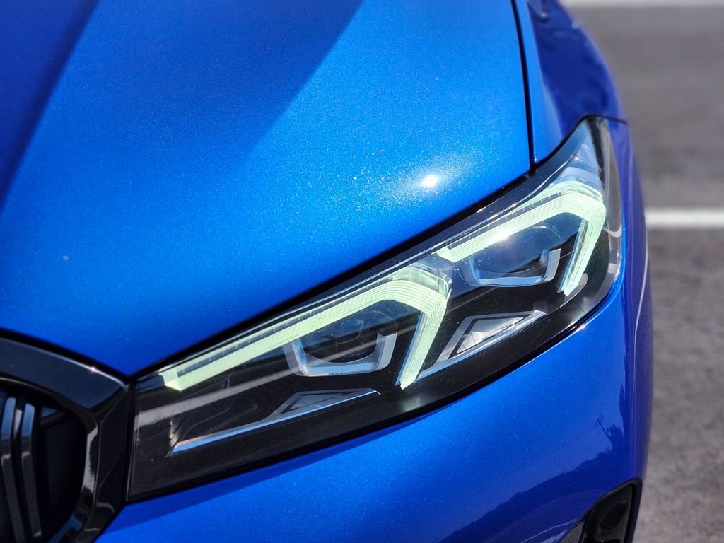Used 2023 Blue BMW 330i xDrive image 10