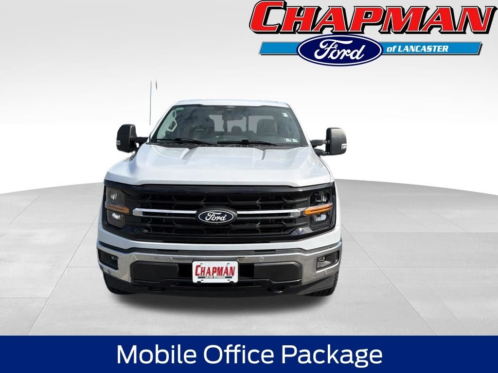 Certified Used 2025 White Metallic Ford XLT image 2