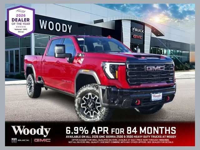 New 2026 Volcanic Red Tintcoat GMC AT4X image 1