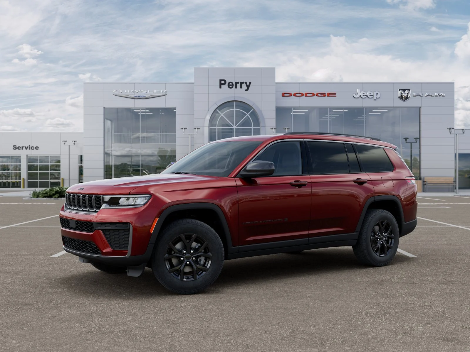 New 2026 Velvet Red Pearl-Coat Exterior Paint Jeep Altitude image 26