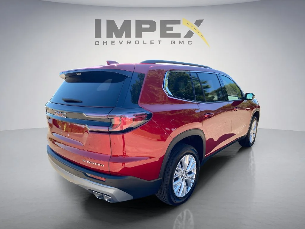New 2027 Volcanic Red Tintcoat GMC Elevation image 5
