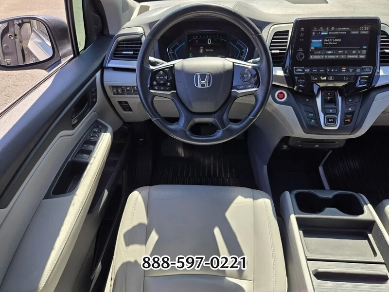 Used 2019 GRAY Honda EX-L image 15