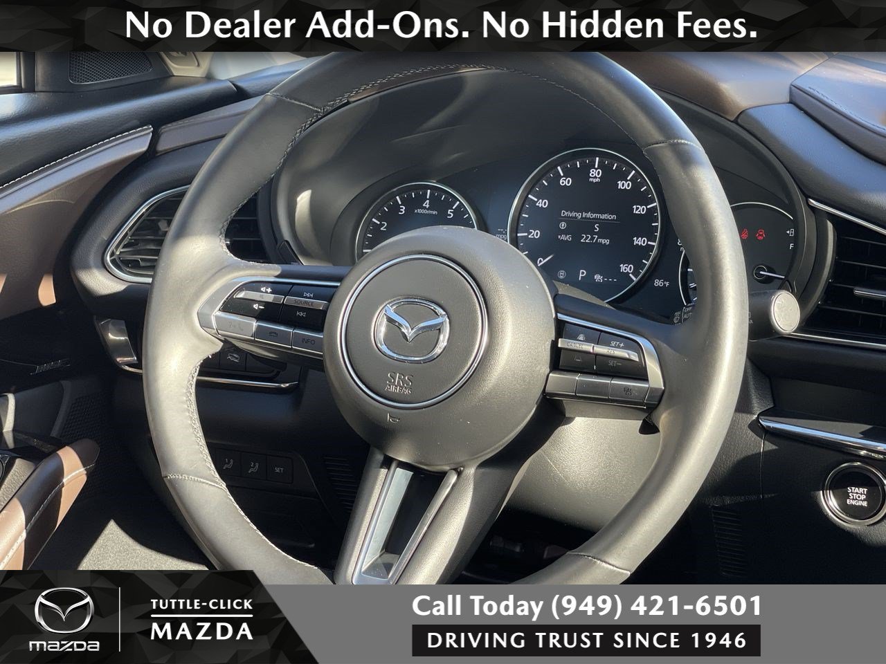 Used 2023 Soul Red Crystal Metallic Mazda 2.5 Turbo Premium Package image 18