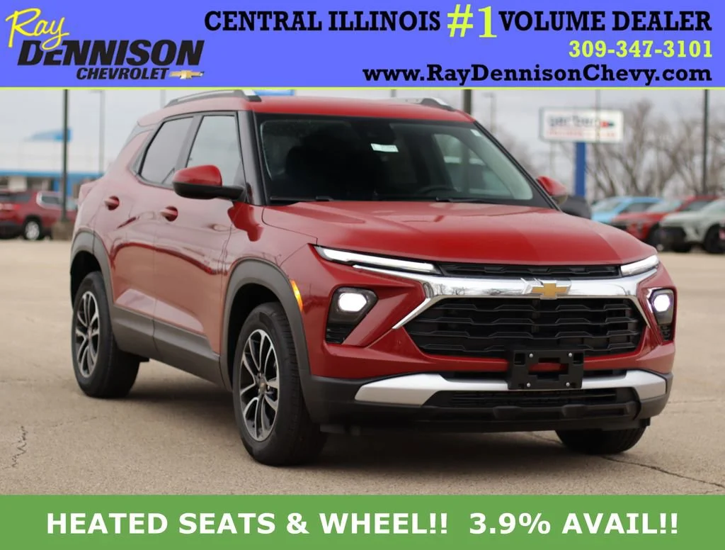 New 2026 Apex Red Chevrolet LT image 1
