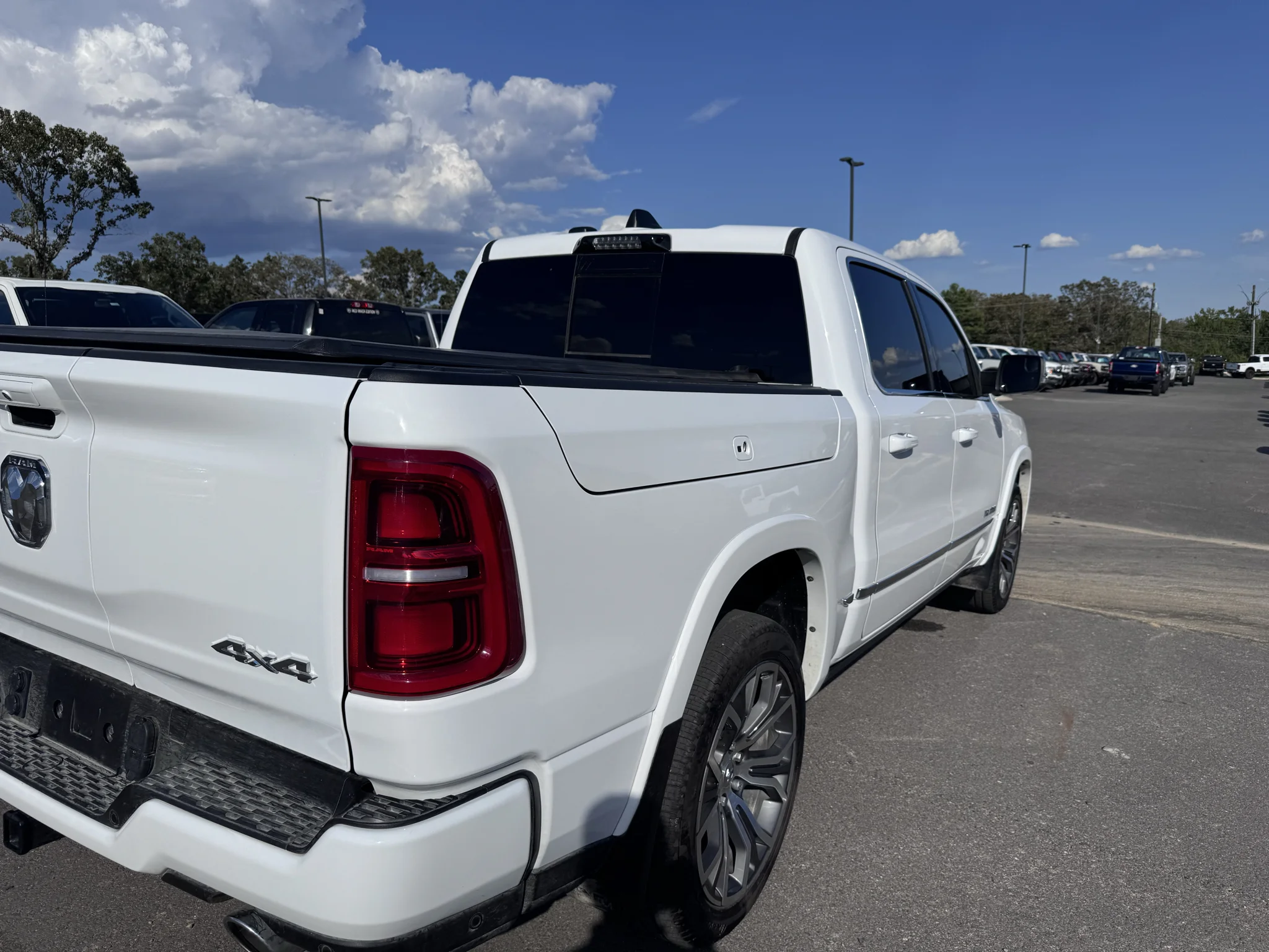 Used 2026 Bright White Clearcoat Ram Tungsten image 6