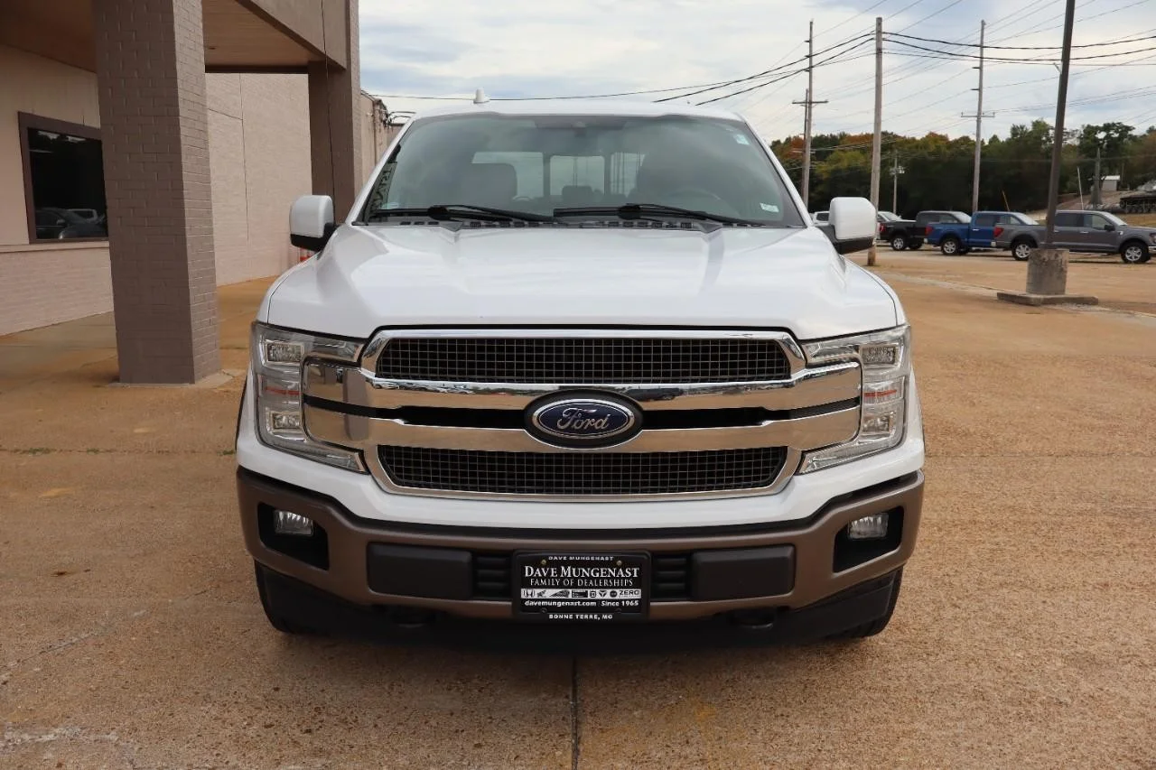 Used 2018 White Platinum Metallic Tri-Coat Ford King Ranch image 10