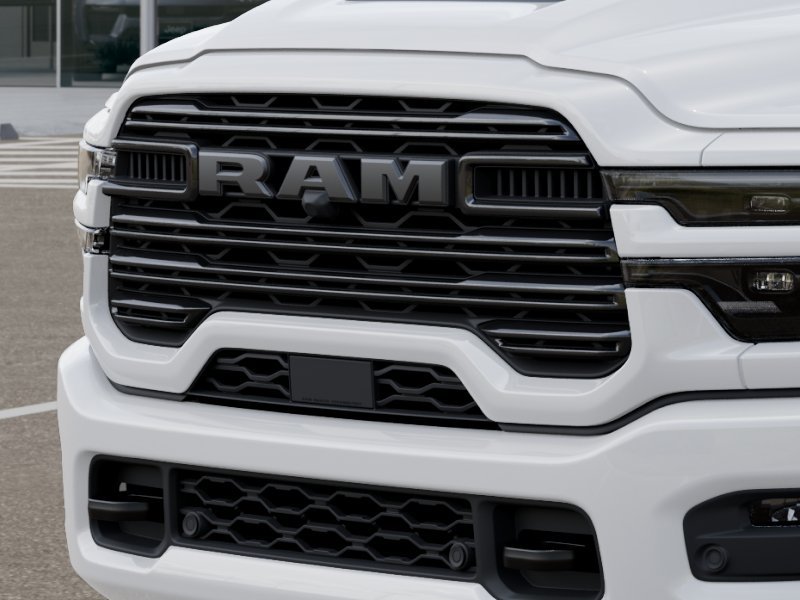 New 2026 Bright White Clear-Coat Exterior Paint RAM Laramie image 11