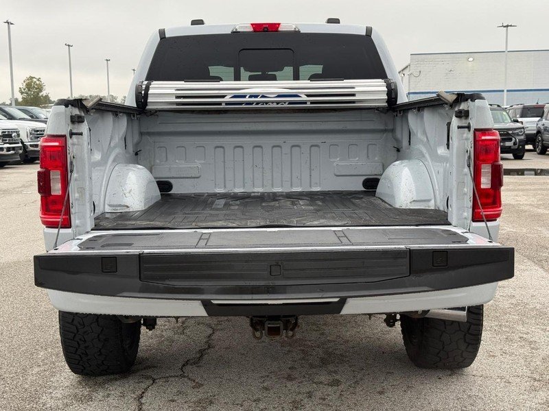 Used 2021 Space White Metallic Ford XLT 4WD SuperCrew 5.5