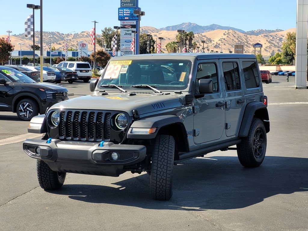 Used 2023 Gray Jeep Willys 4xe image 8