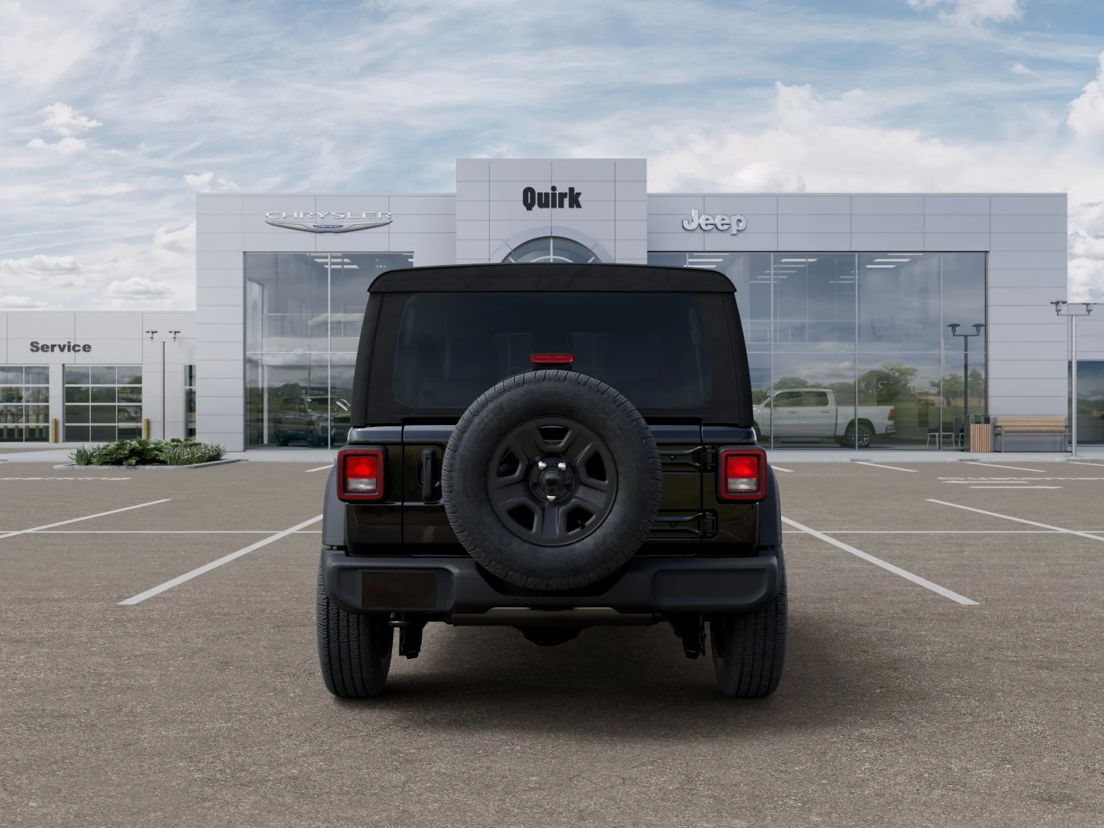 New 2026 Black Clear-Coat Exterior Paint Jeep Sport image 33