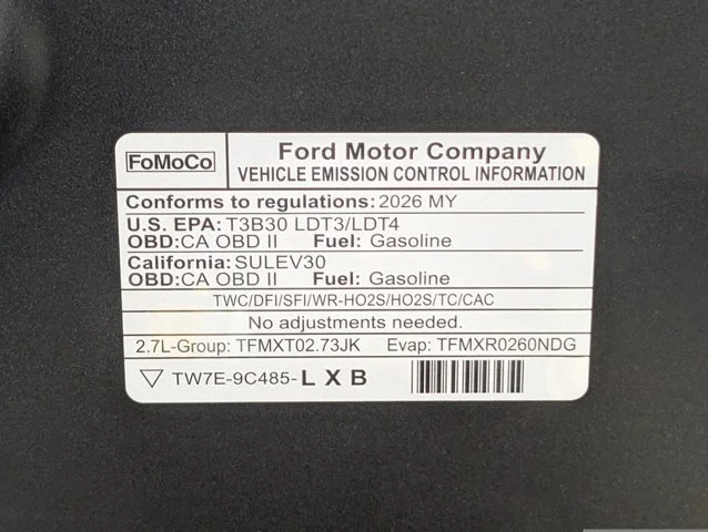New 2026 Carbonized Gray Metallic Ford STX® image 56