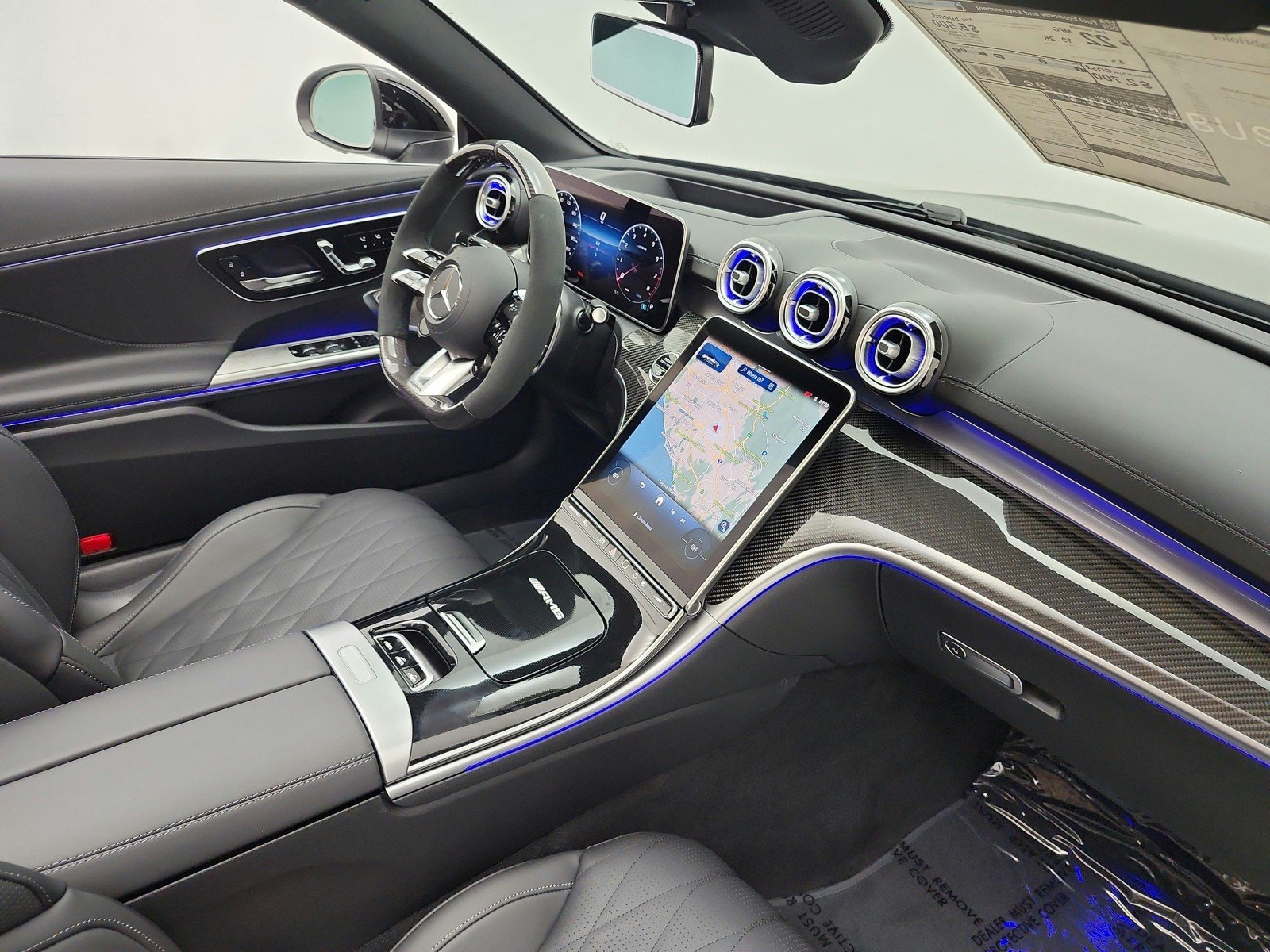 New 2027 Obsidian Black Metallic Mercedes-Benz AMG® CLE 53 4MATIC+ Cabriolet image 12