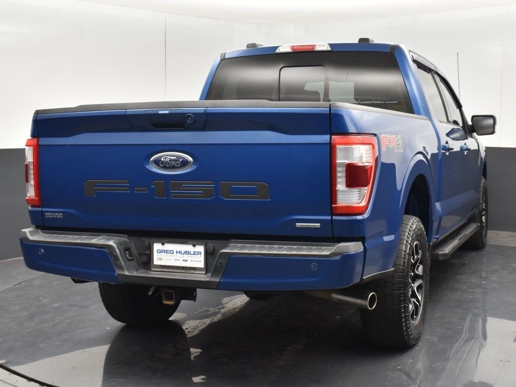 Used 2022 Blue Ford Lariat image 18