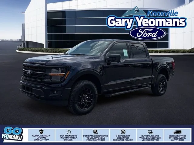 New 2026 Antimatter Blue Metallic Ford XLT image 1