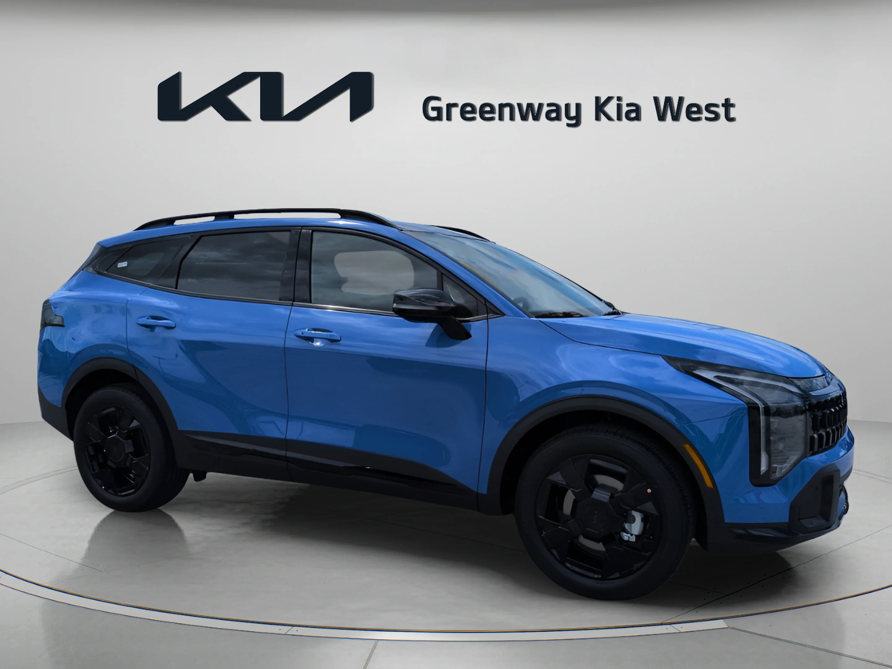 New 2026 Nebular Blue Kia X-Line image 2