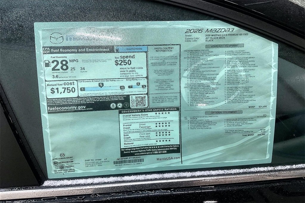 2026 MAZDA MAZDA3 - Image 12