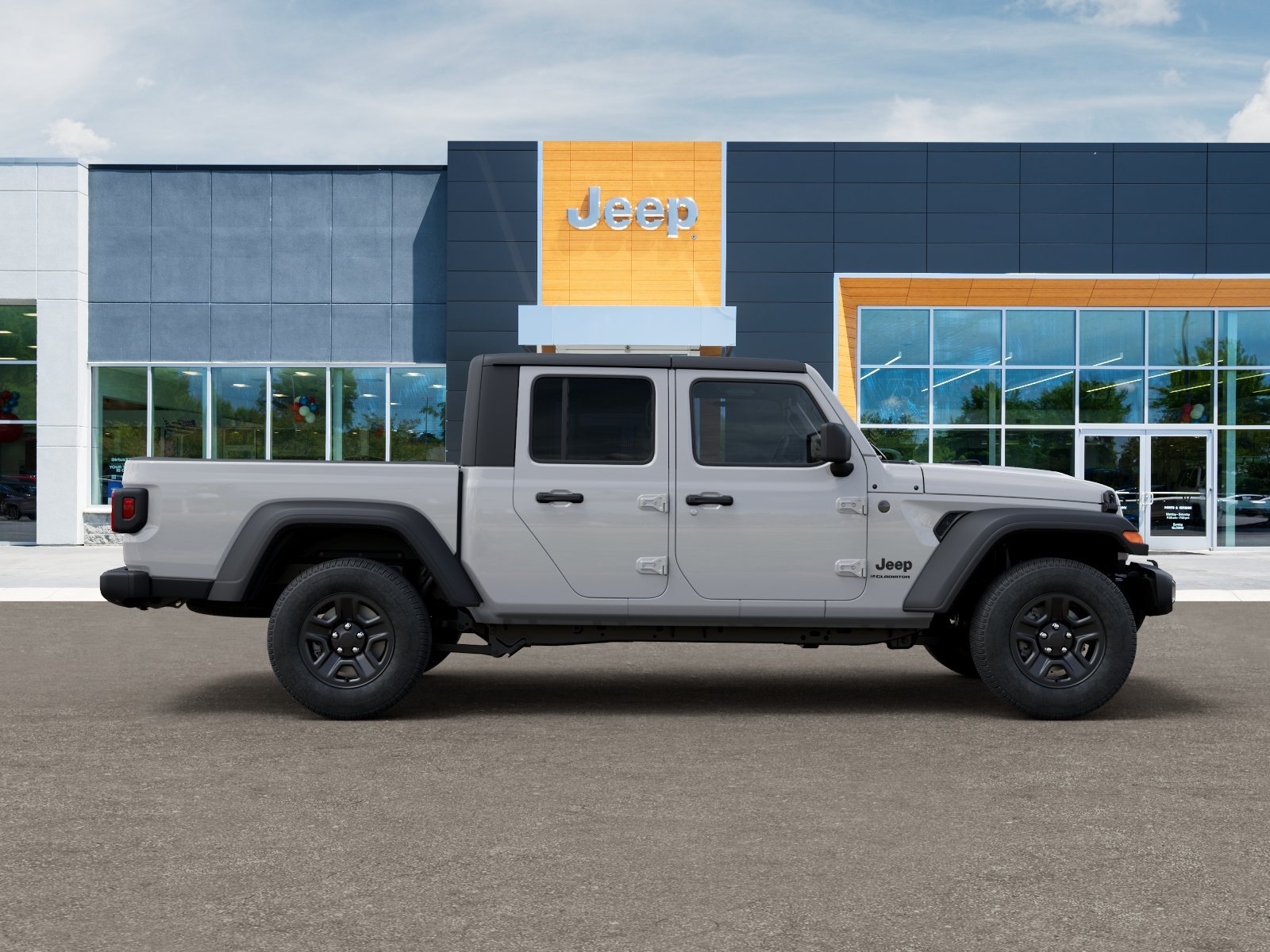 New 2026 Bright White Clear-Coat Exterior Paint Jeep Sport image 47