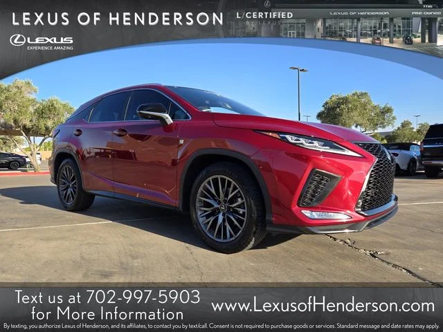 2021 Lexus RX 350 F Sport Handling