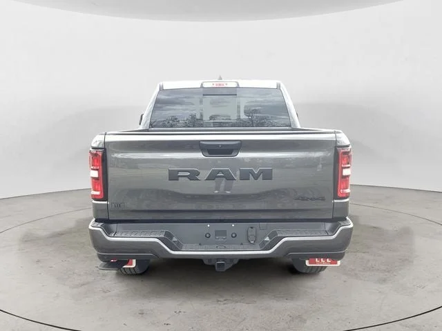 New 2026 Granite Crystal Metallic Clearcoat Ram EXPRESS CREW CAB 4X4 5