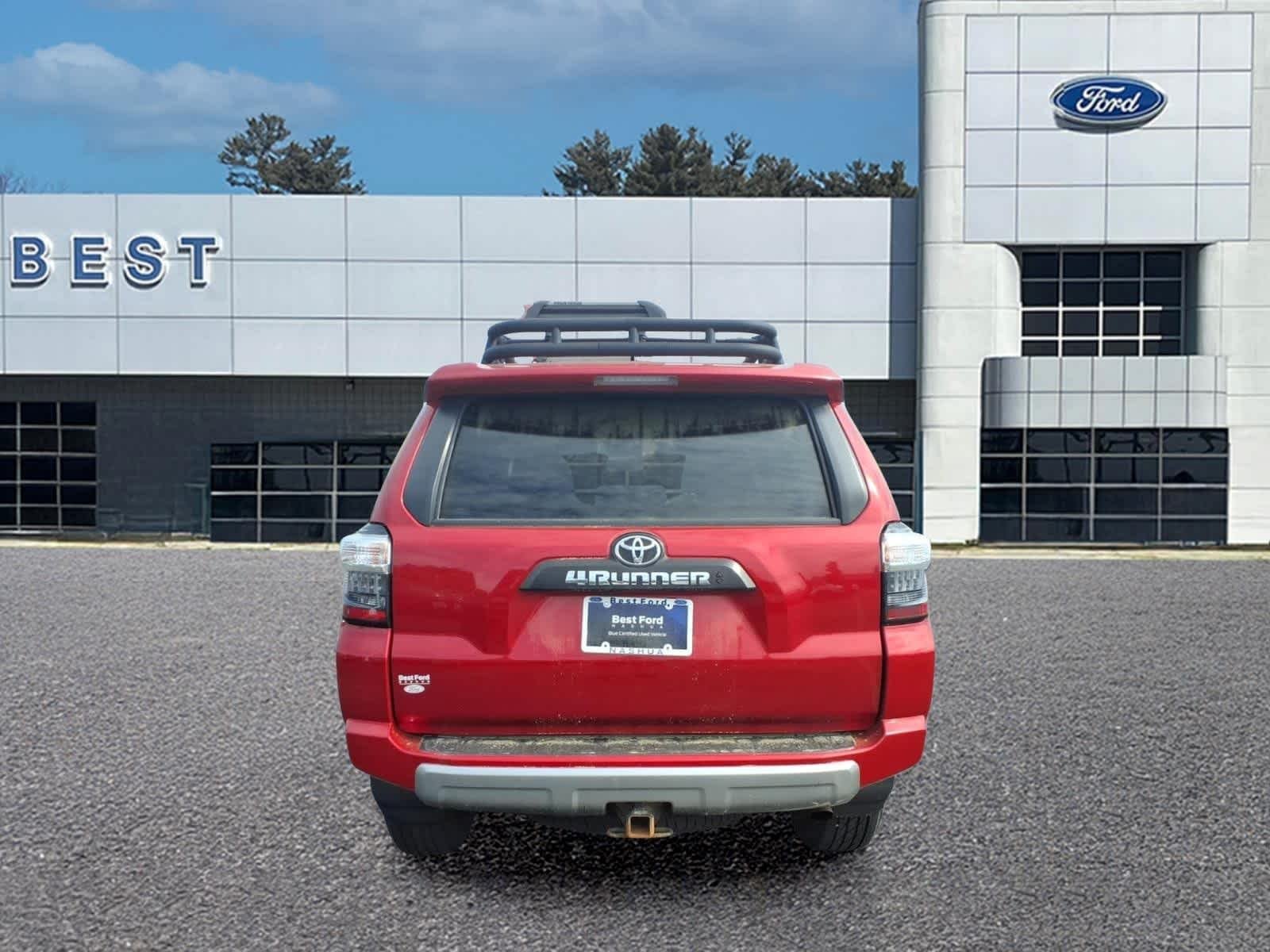 Used 2022 Barcelona Red Metallic Toyota TRD Off Road image 5