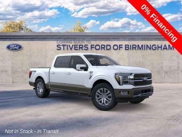 New 2026 Star White Metallic Tri-Coat Ford King Ranch image 1