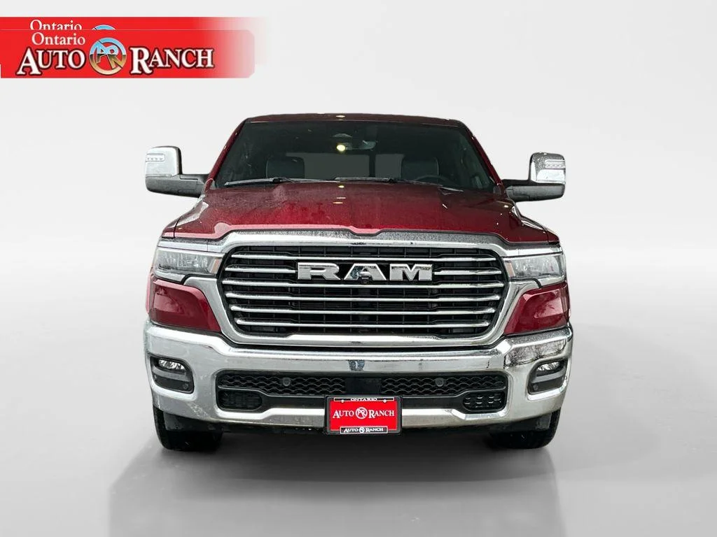 New 2026 Delmonico Red Pearl-Coat Exterior Paint RAM Laramie image 4