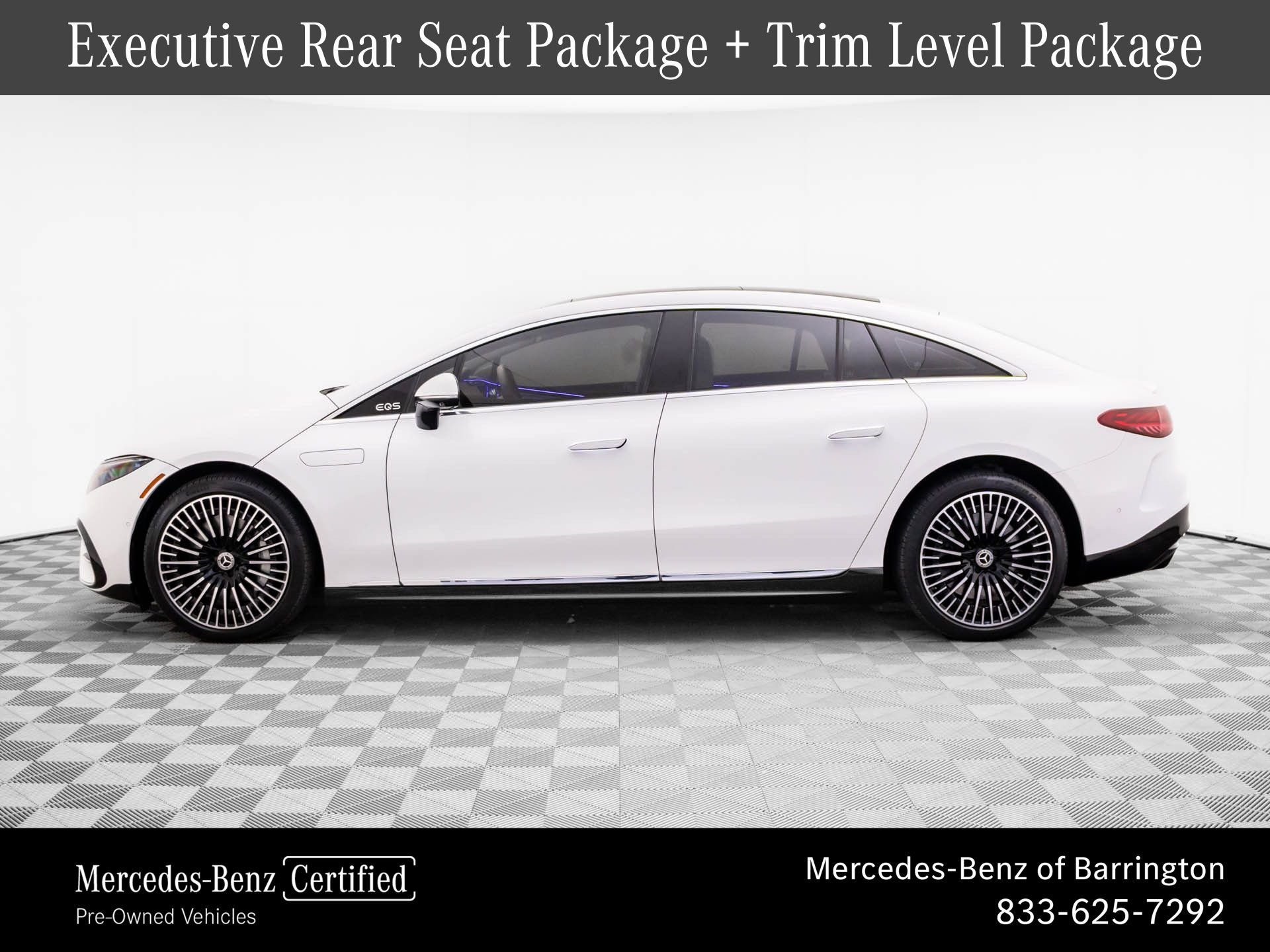 Certified 2023 Mercedes-Benz EQS Base with VIN W1KCG4EB4PA033071 for sale in Barrington, IL