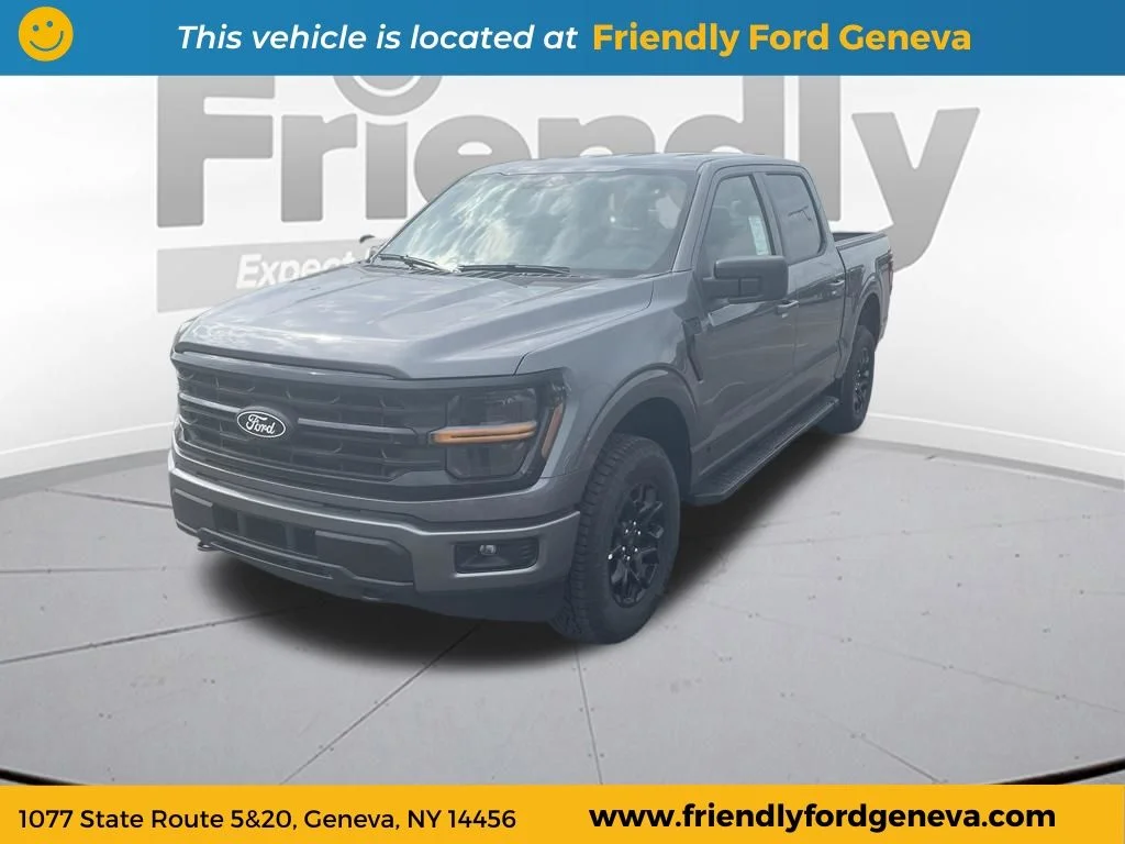 New 2026 Carbonized Gray Metallic Ford XLT image 1