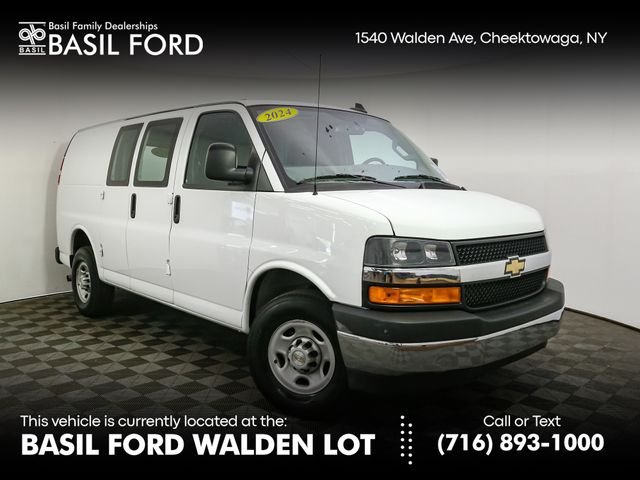 Used 2024 White Chevrolet Work Van image 1